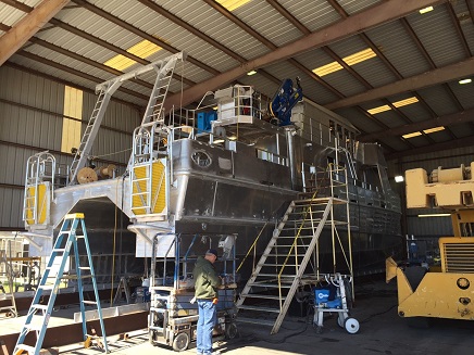 R/V Trident Starboard Stern 